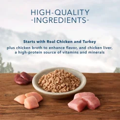 Wilderness Wild Delights Chicken & Turkey Minced Recipe Adult Cat Food