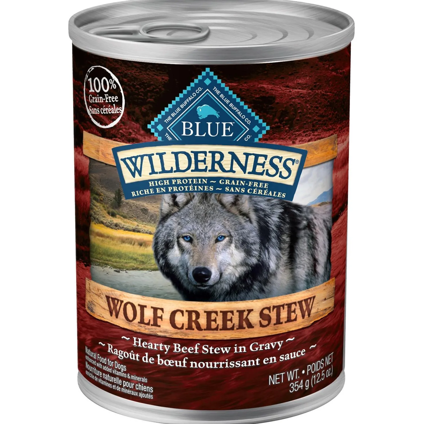 Wilderness Wolf Creek Stew Hearty Beef Stew Dog Food