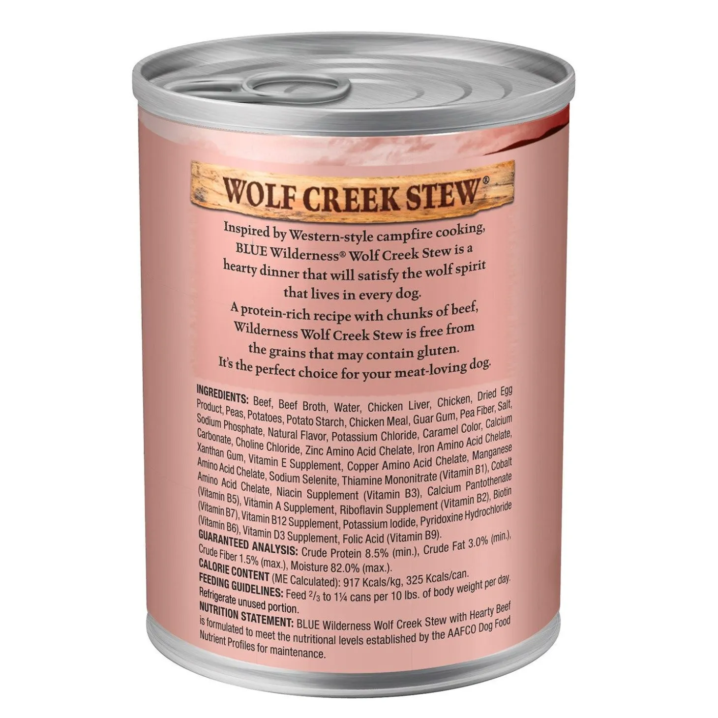 Wilderness Wolf Creek Stew Hearty Beef Stew Dog Food