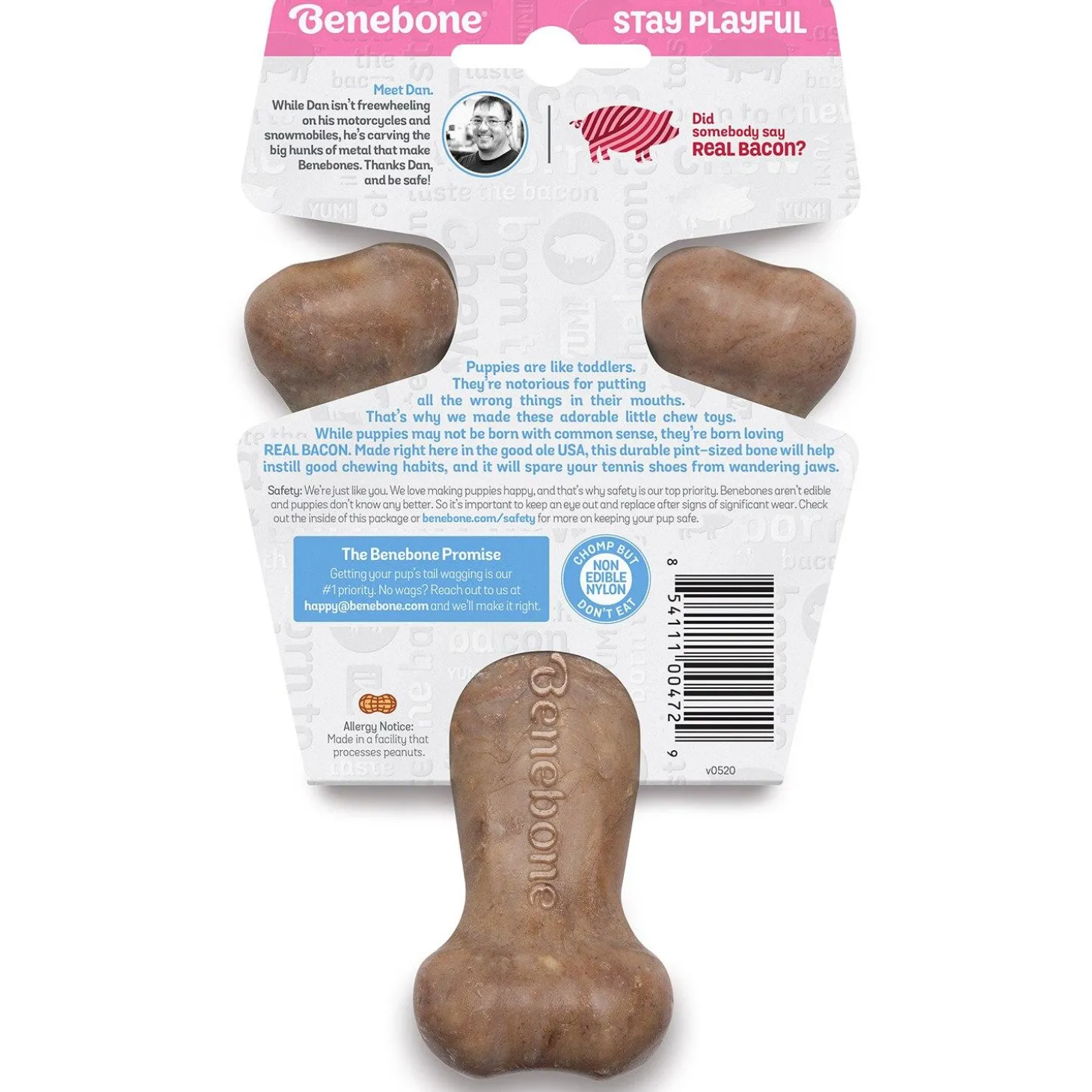 Wishbone Dog Chew Toy Puppy