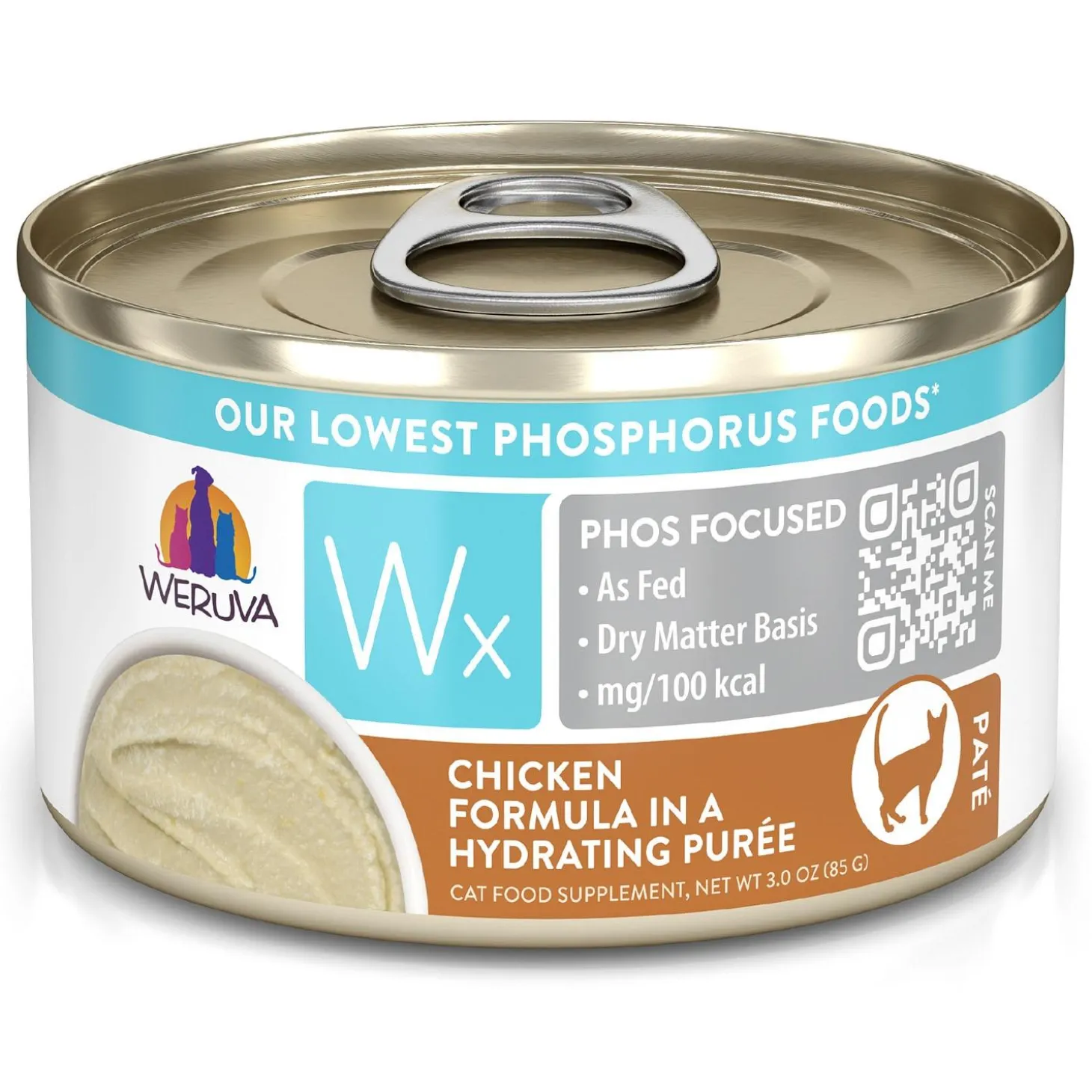 Wx Phos Focused Chicken Formula Pate Adult Cat Food