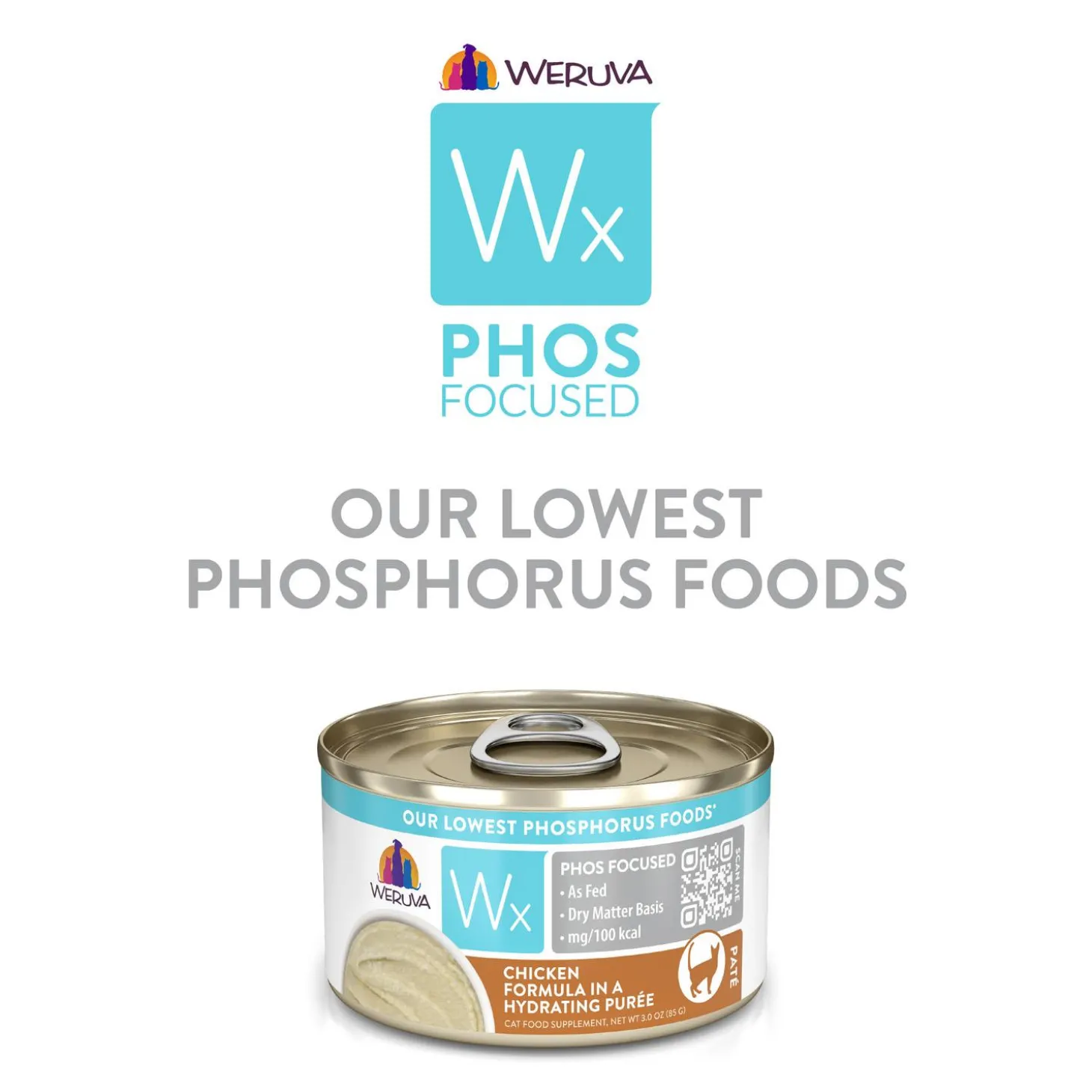 Wx Phos Focused Chicken Formula Pate Adult Cat Food