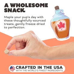 You Maple My Day! Pork, Maple & Goat Milk Dog Treats