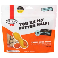 You're My Butter Half! Chicken, Peanut Butter & Goat Milk Dog Treats