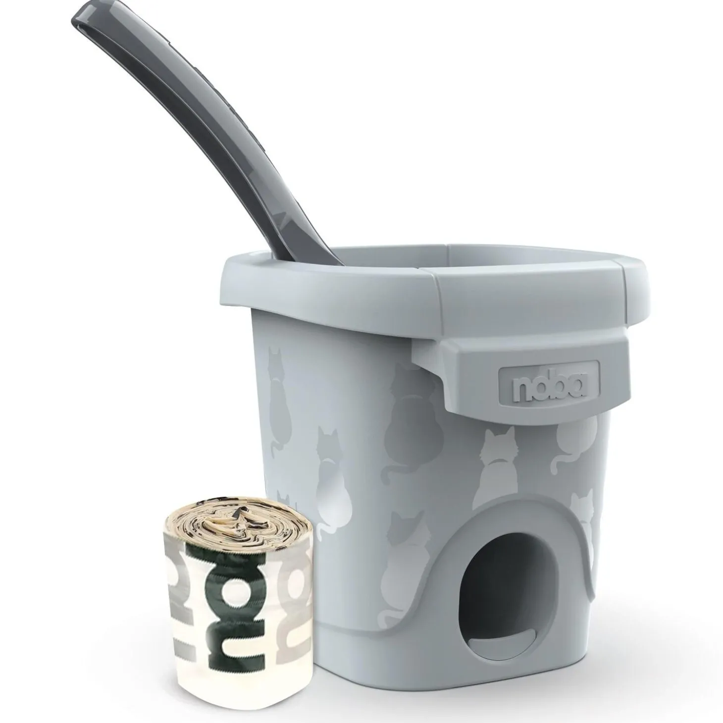 Zero Waste Grey Cat Litter Management System