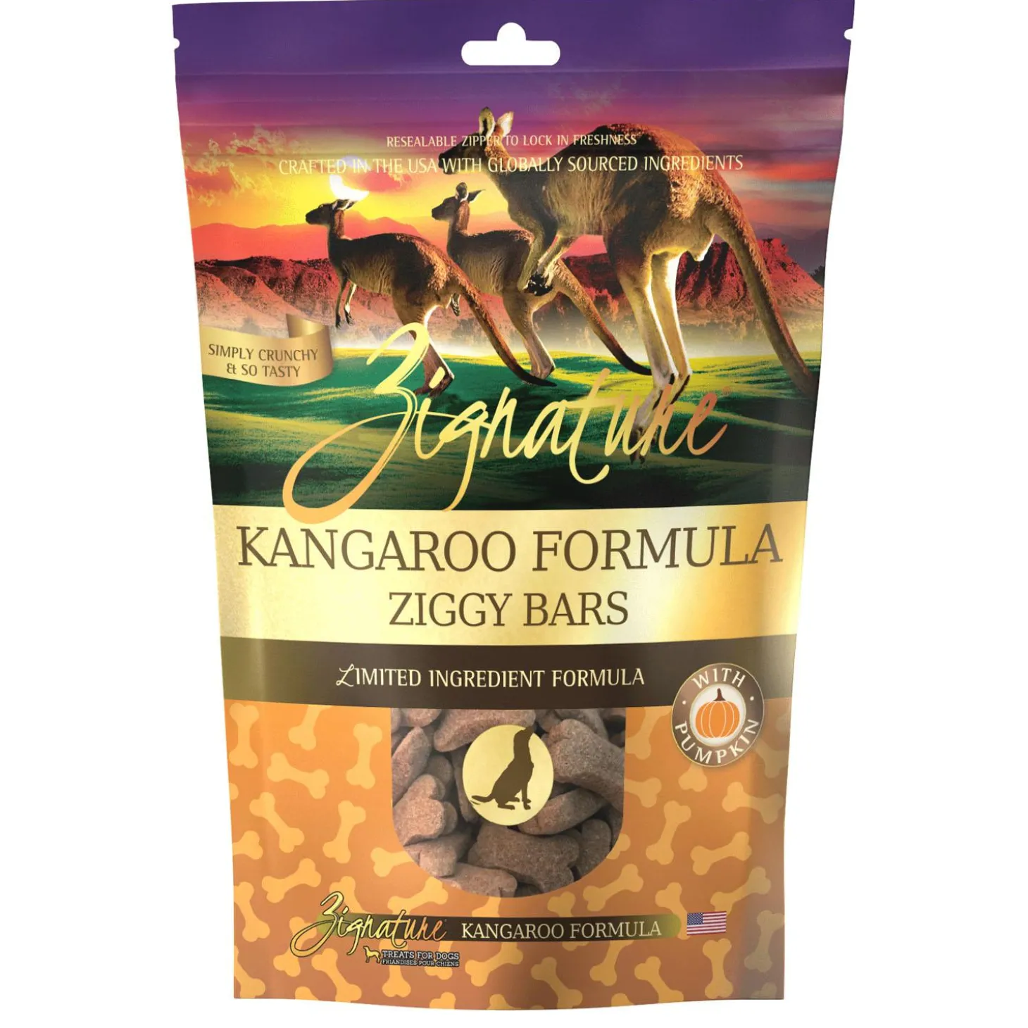 Ziggy Bars Kangaroo Formula Dog Treats