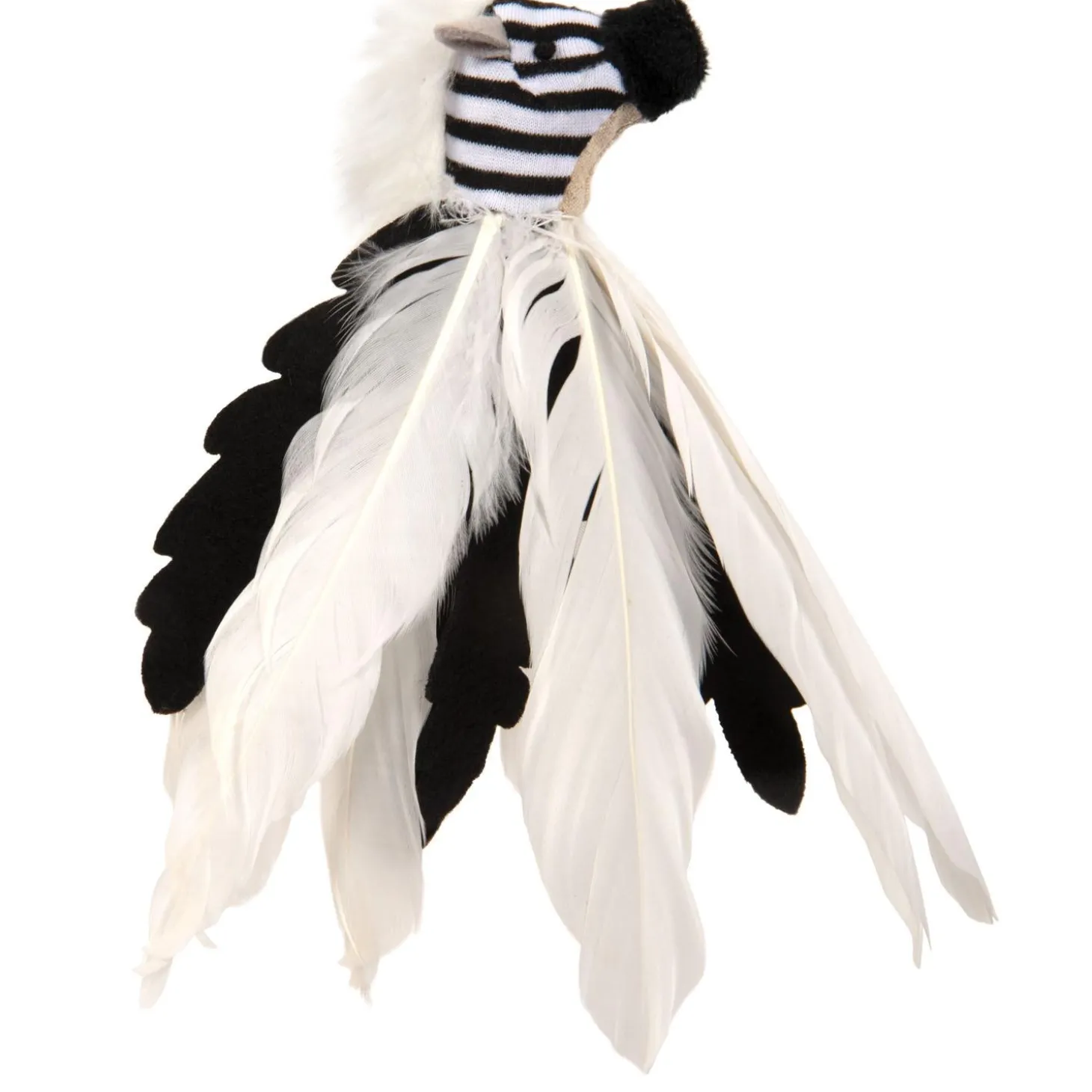 Zingy Zebra Cat Toy
