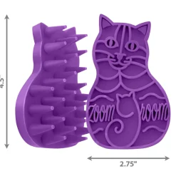 ZoomGroom Massaging Cat Brush