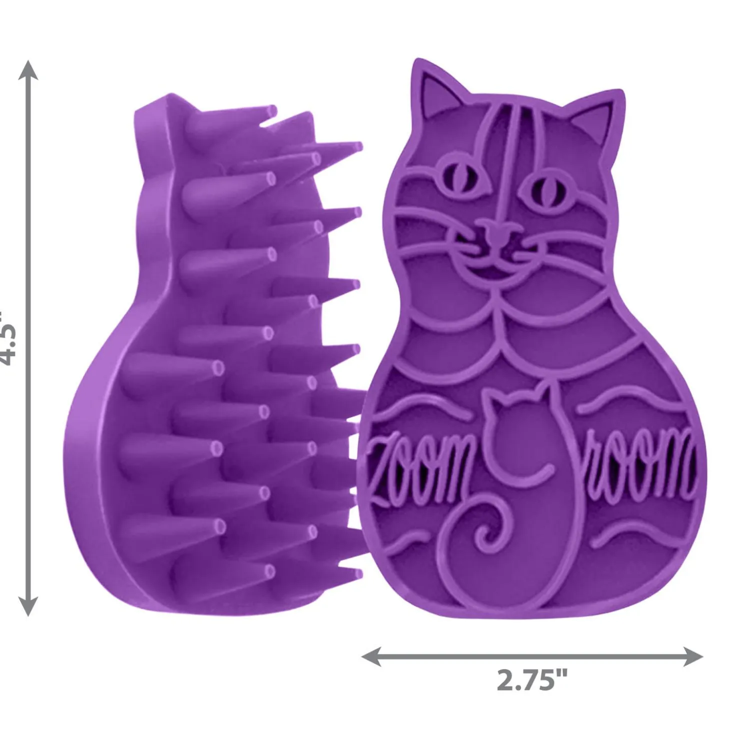 ZoomGroom Massaging Cat Brush